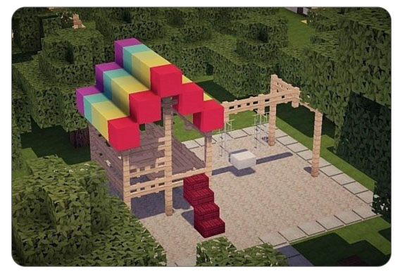Minecraft playground idea