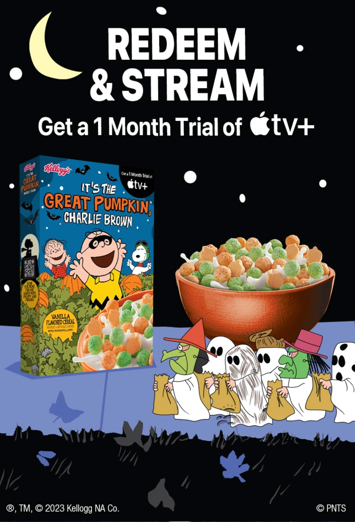 Redeem and stream. Get a 1 month trial of Appe TV Plus