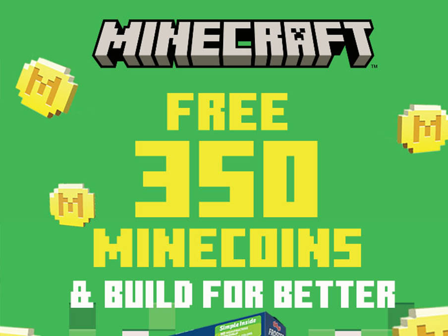 Free 350 Minecoins and Build For Better